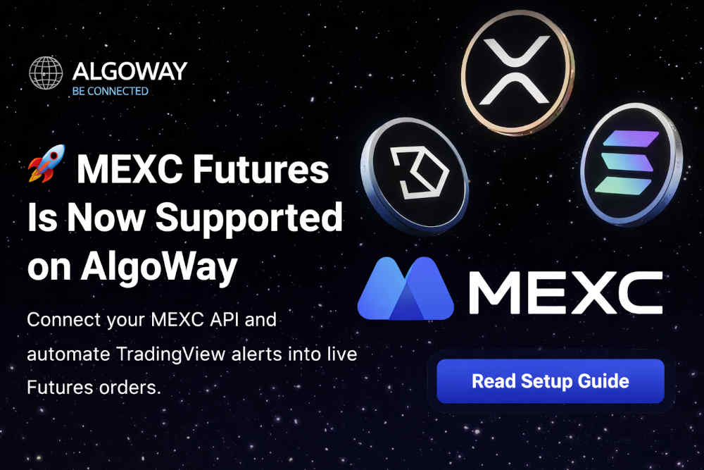 How to connect TradingView to MEXC