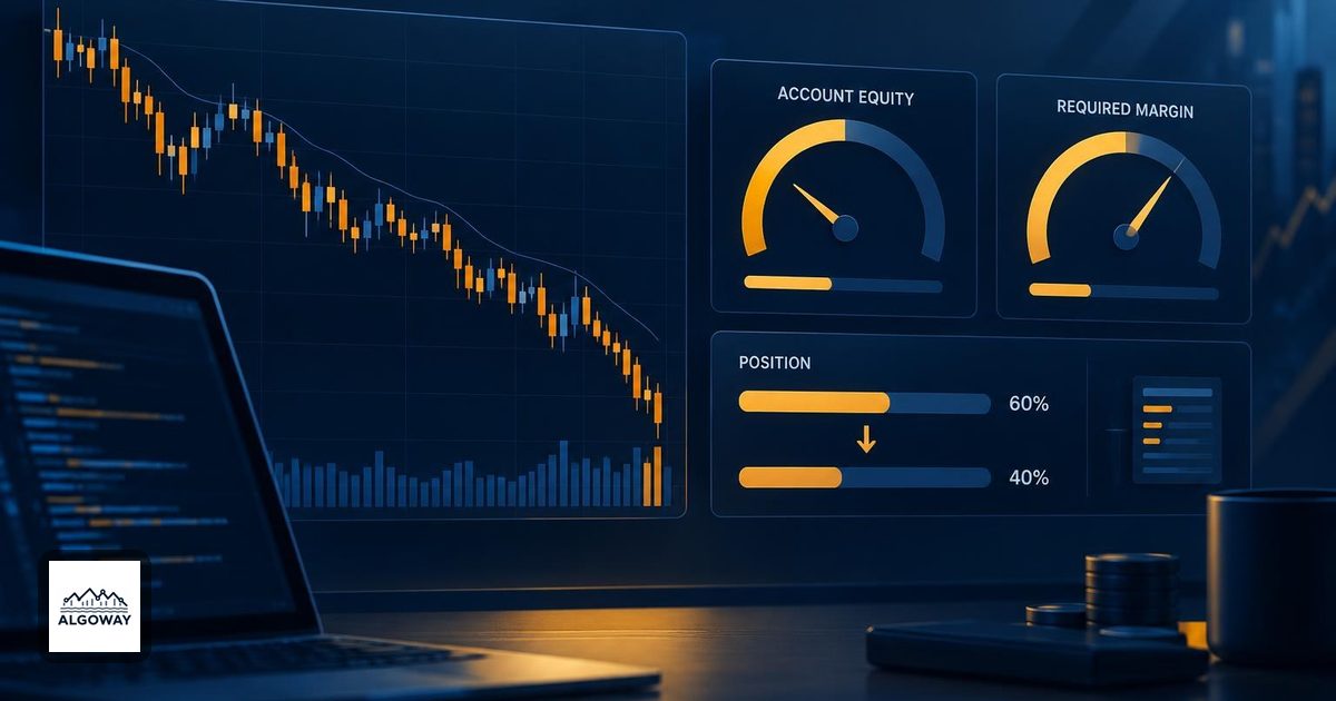 Falling prices with separate equity and required-margin gauges